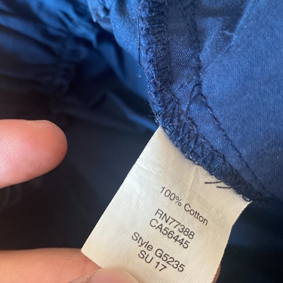 Madewell Navy Blue Mayfield Culotte Wide Leg Minimalist  Pants Size XS - Picture 13 of 14